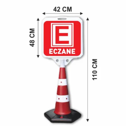 Eczane Dubası Baskılı 42x48CM — referans görsel — değiştirilecek
