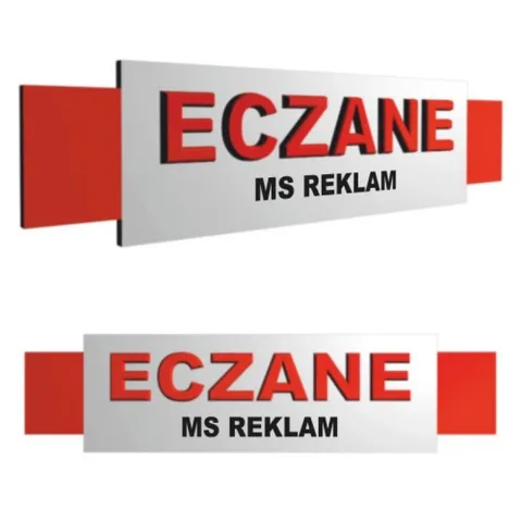 Eczane Tabela 100x300CM (Yönetmeliğe Uygun) — referans görsel — değiştirilecek