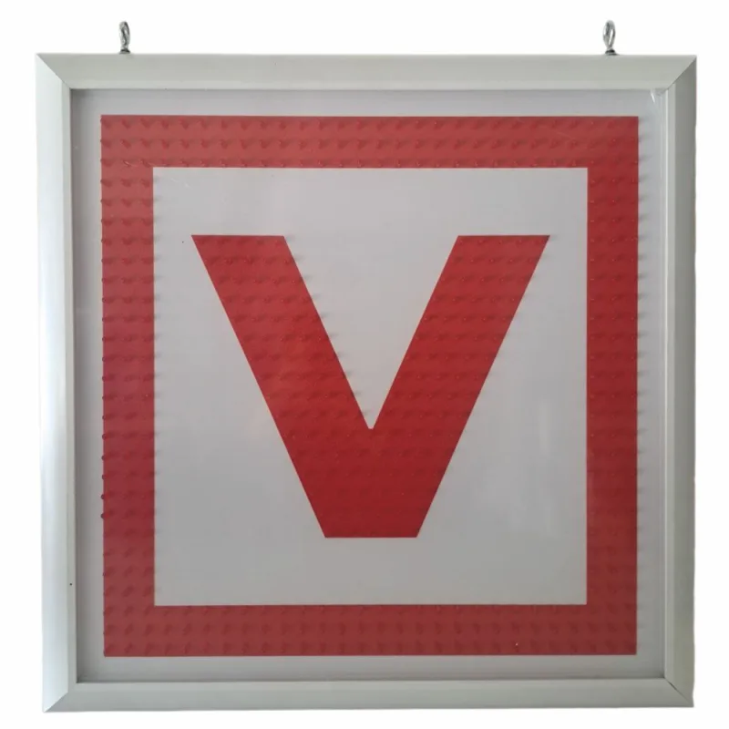 Veteriner V Led Tabela 60x60CM — referans görsel — değiştirilecek