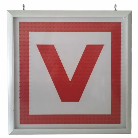 Veteriner V Led Tabela 60x60CM — referans görsel — değiştirilecek